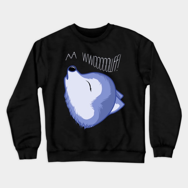 Aa wwooooollff! Crewneck Sweatshirt by drixalvarez